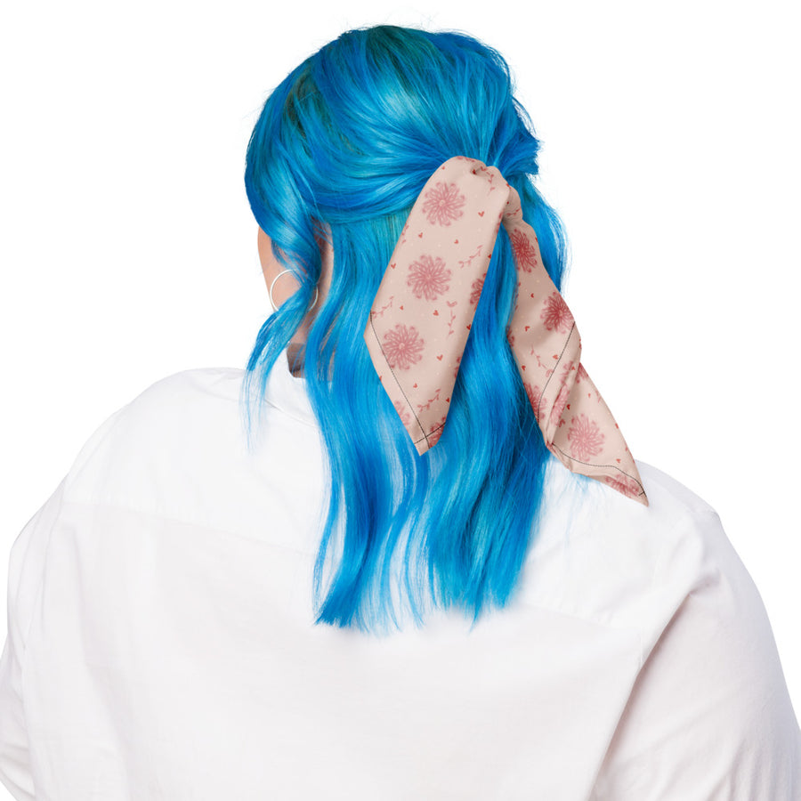 Delicate Romance 5 Bandana mockup 1