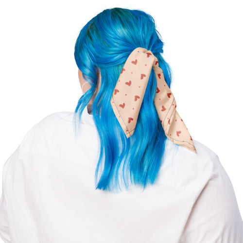 Delicate Romance 1 Bandana mockup 1 pattern preview