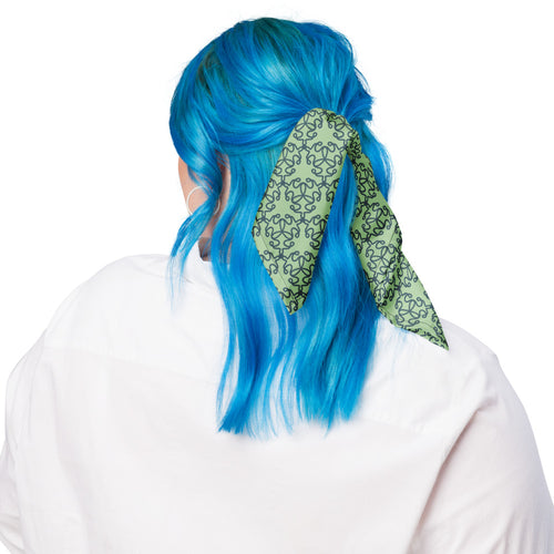 Coachella We Are One Mint Bandana mockup 1 pattern preview
