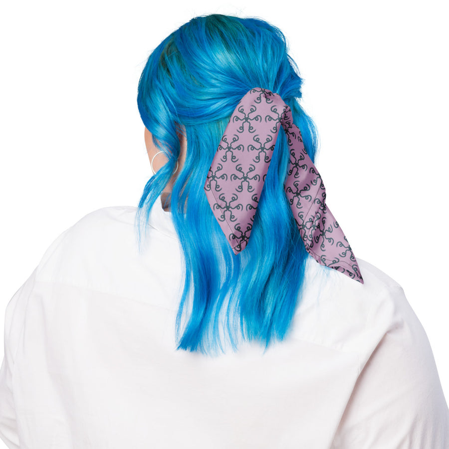 Coachella Spin Out Lavender Bandana mockup 1