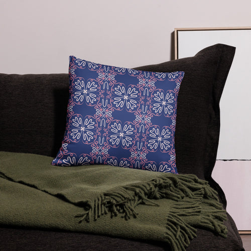 Night Bloom Pillow Case mockup 1 pattern preview