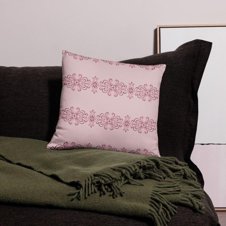 Rose Band Pillow Case mockup 1