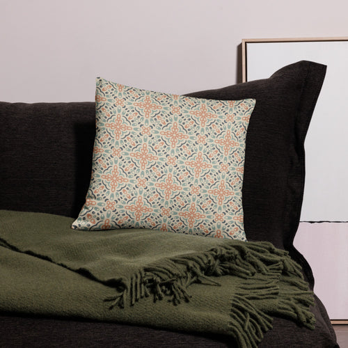 Dotwork Scatter Pillow Case mockup 1 pattern preview