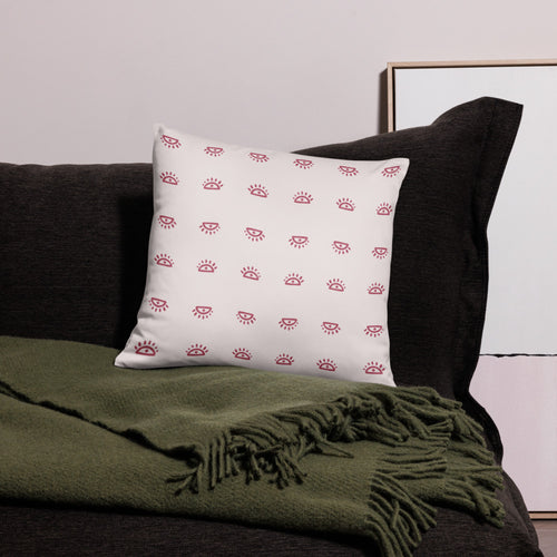 Alison Eyes On It Pillow Case mockup 1 pattern preview