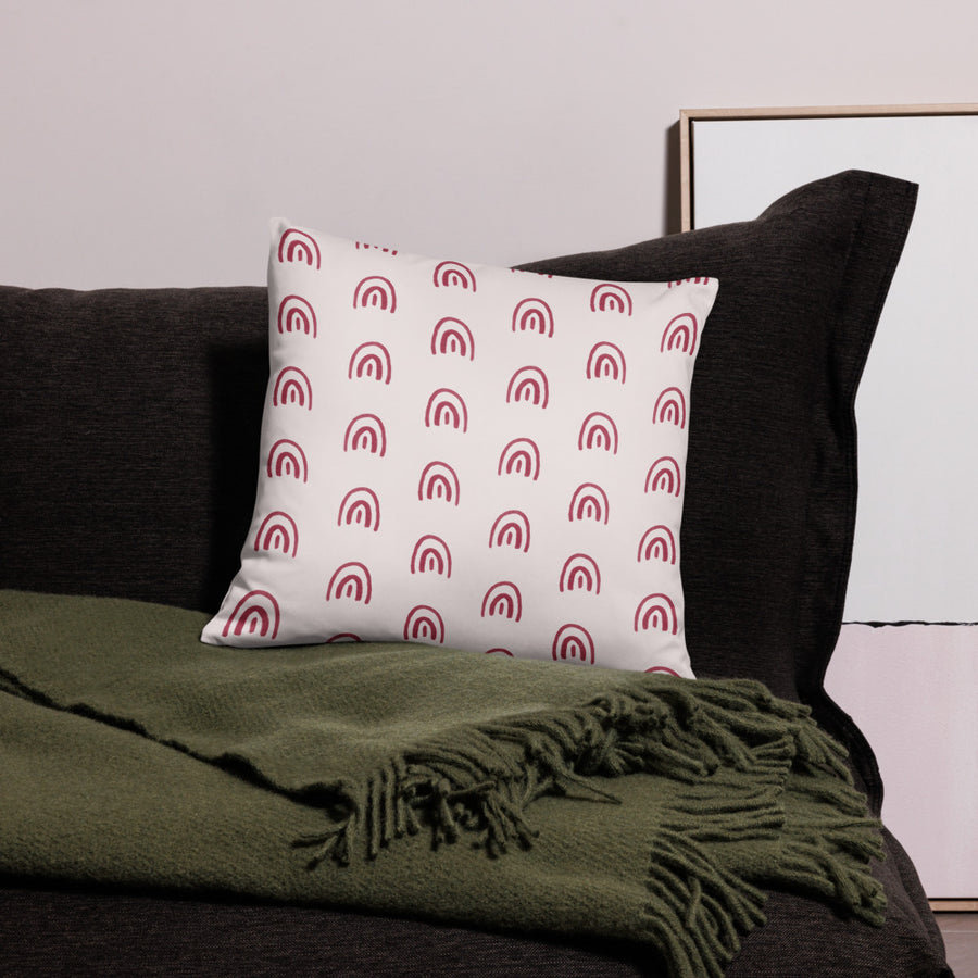 Alison Good Days Only Pillow Case mockup 1