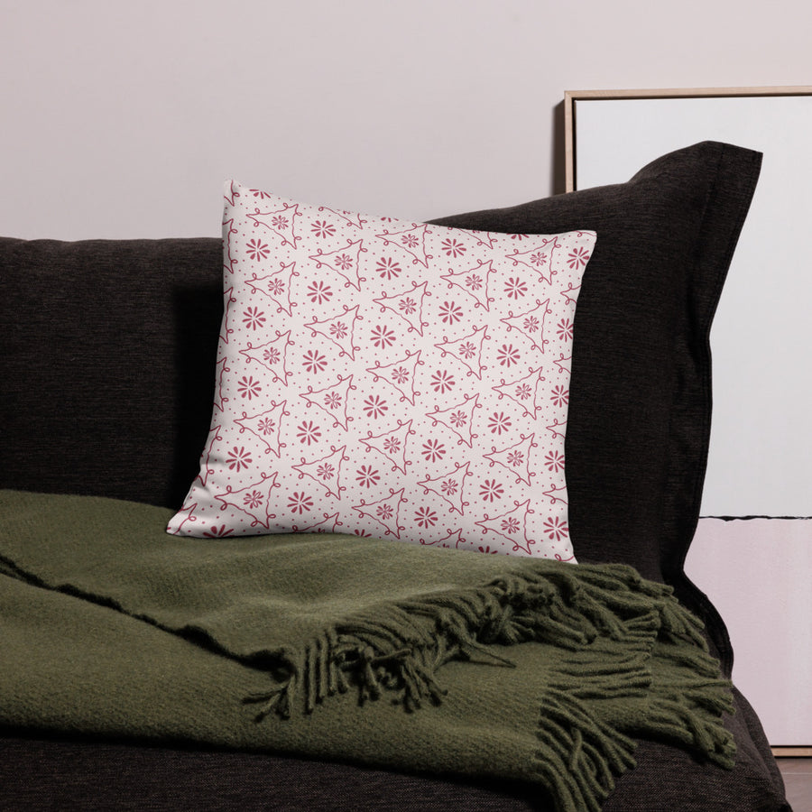 Alison Wild Stems Pillow Case mockup 1