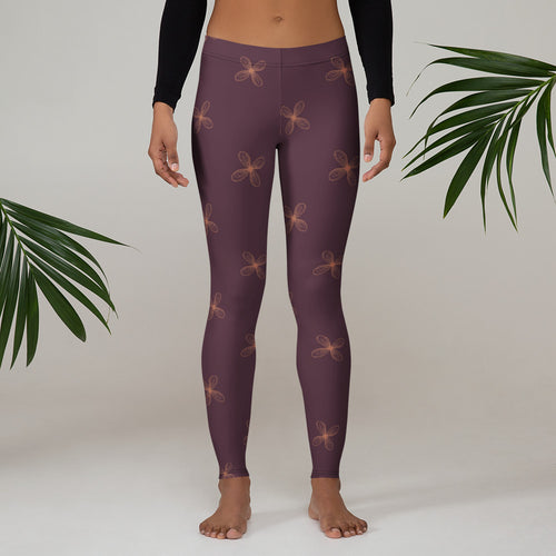 Zinque 3 AOP Leggings mockup 2 pattern preview