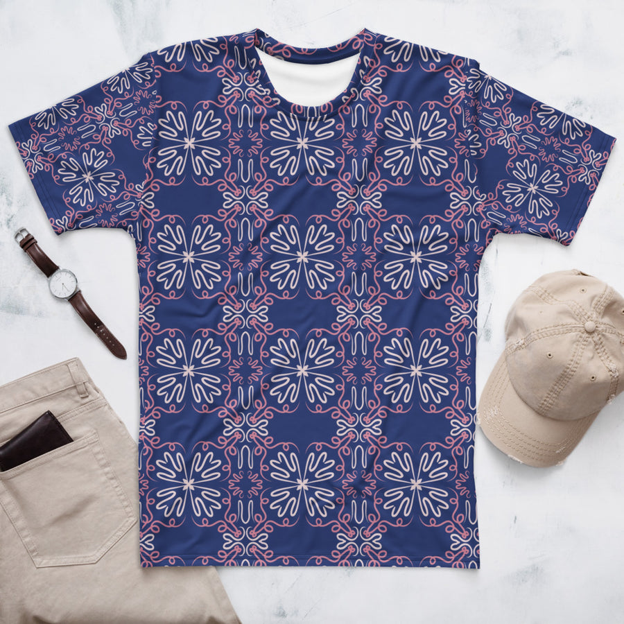 Night Bloom AOP Men's T-Shirt mockup 1