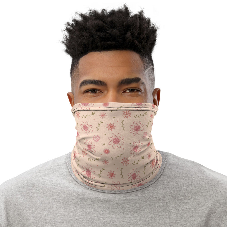 Delicate Romance 3 AOP Neck Gaiter mockup 1