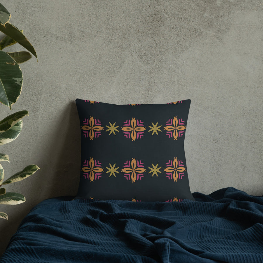 Disco Star Scatter Premium Pillow mockup 1