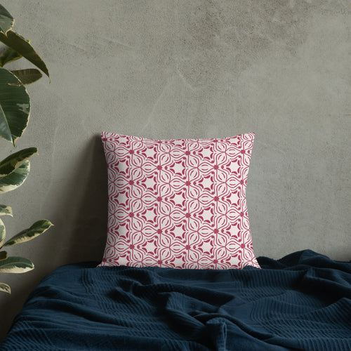 Alison Good Weeds Premium Pillow mockup 1 pattern preview