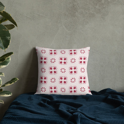 Alison High Noon Premium Pillow mockup 1 pattern preview