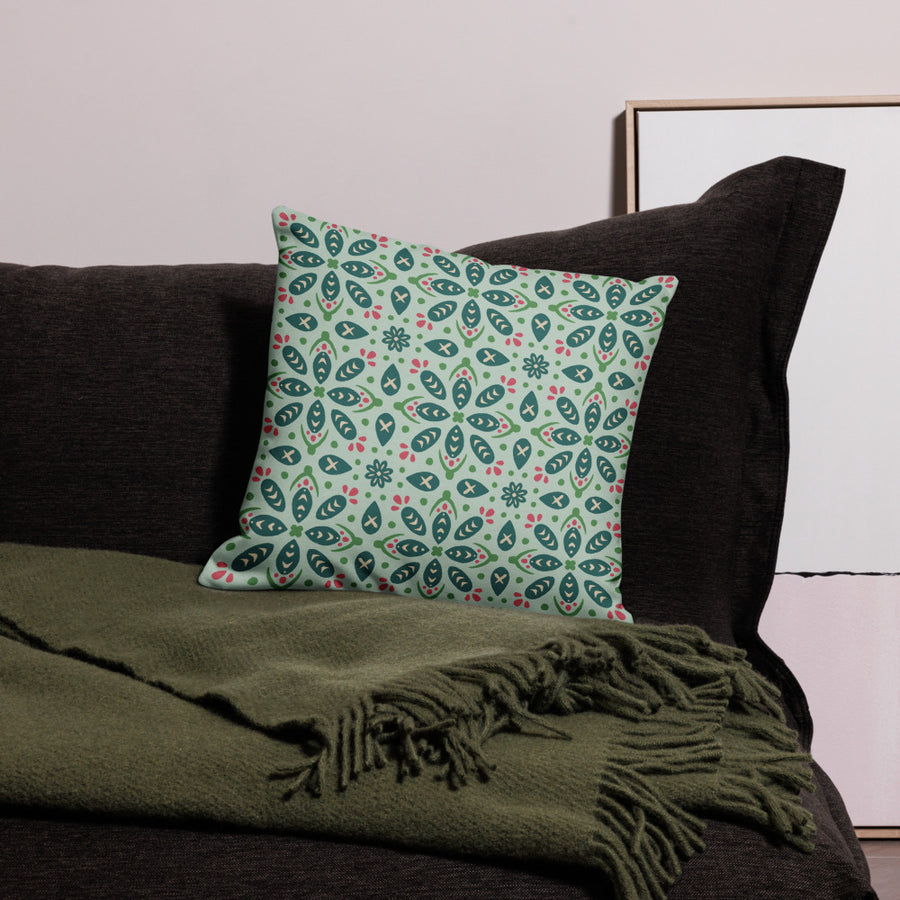 Leaf Souk Premium Pillow Case mockup 1