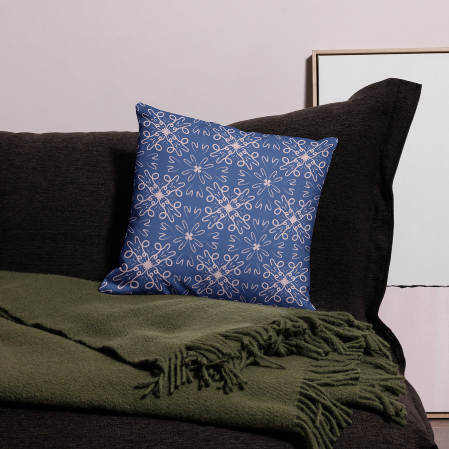 Wild Hearts Premium Pillow Case mockup 1