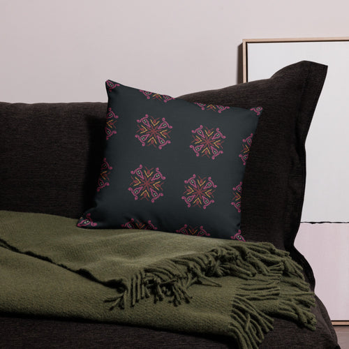 Serpentine Eye Premium Pillow Case mockup 1 pattern preview