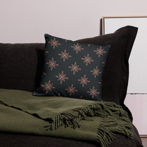 Disco Star Premium Pillow Case mockup 1 pattern preview