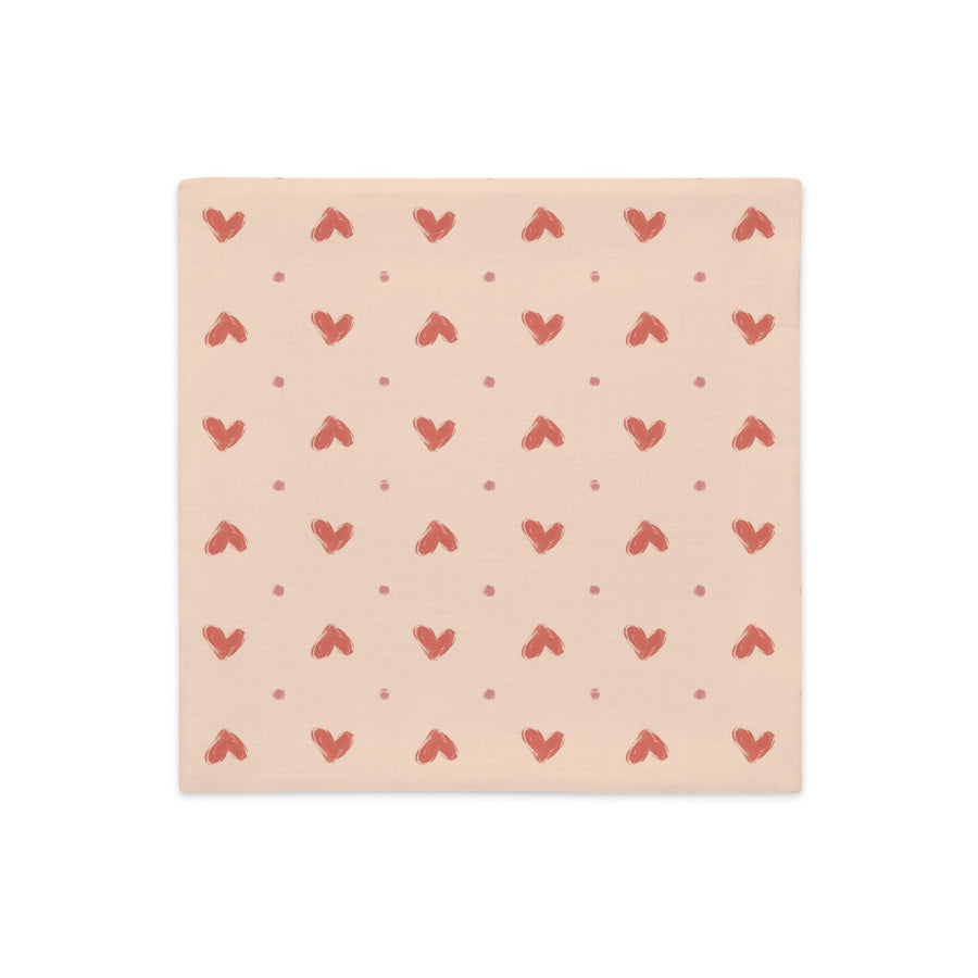 Delicate Romance 1 Premium Pillow Case mockup 1