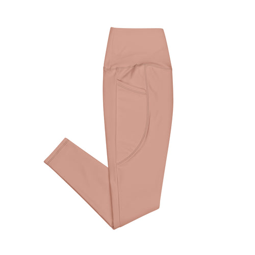 Mocha Mousse Recycled Leggings pattern preview