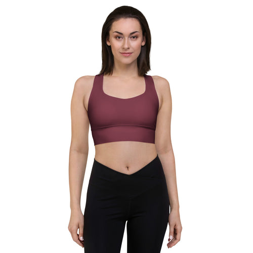 Tearoom Longline Sports Bra pattern preview
