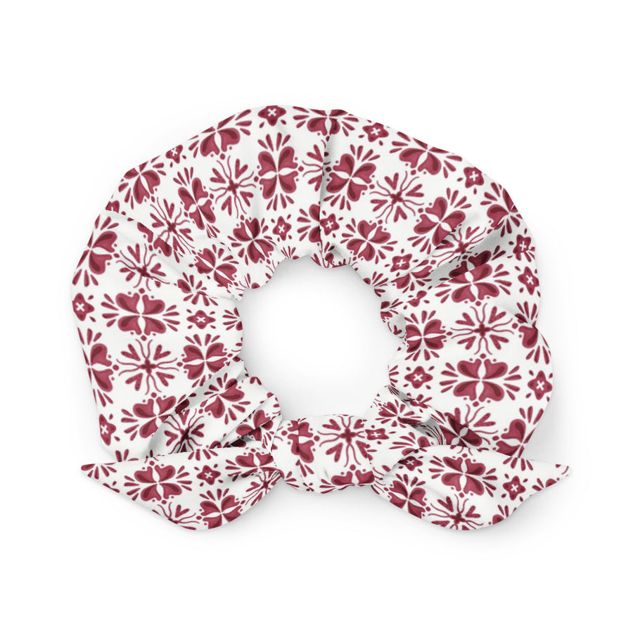 Alison Spice Cabinet AOP Recycled Scrunchie mockup 1