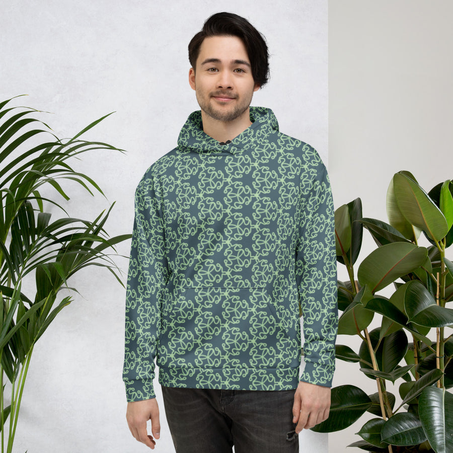 Coachella We Are One Slate AOP Hoodie mockup 1