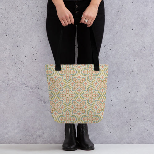 Butterfly Wave Tote Bag mockup 1 pattern preview