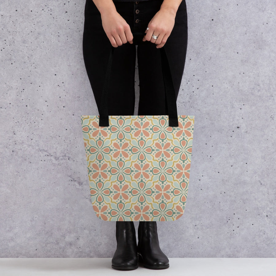 Picnik Garden Tote Bag mockup 1
