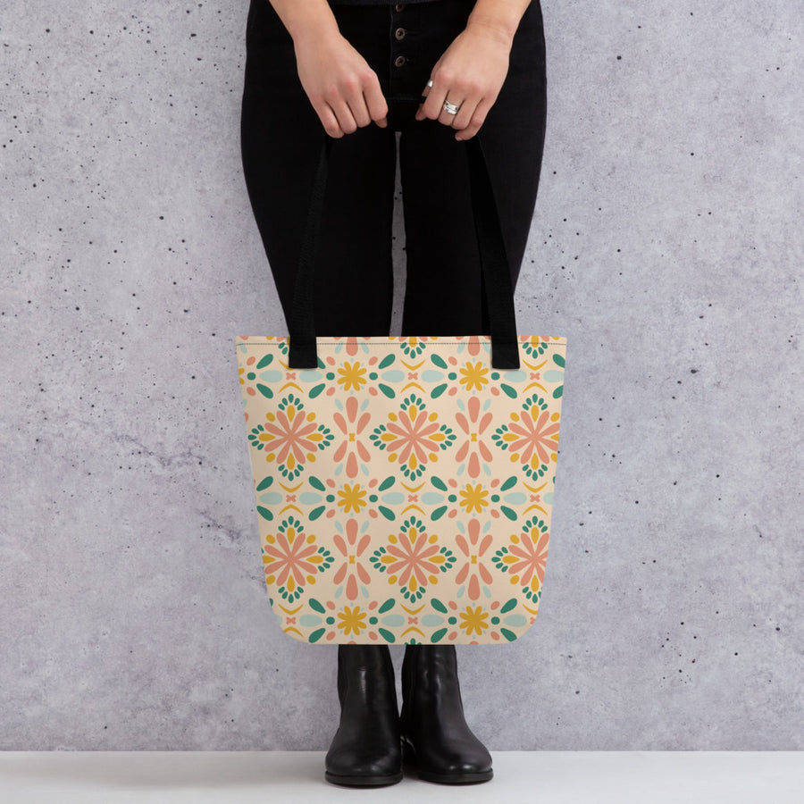 Picnik Scatter Tote Bag mockup 1