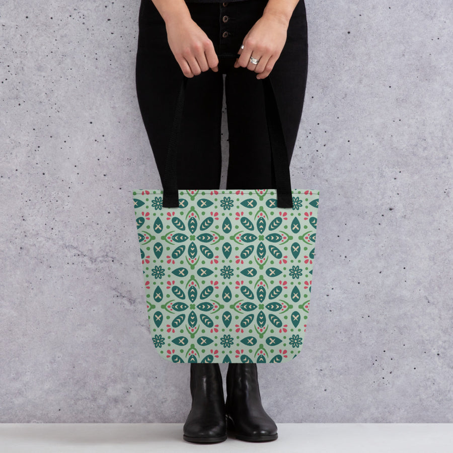 Leaf Souk Tote Bag mockup 1
