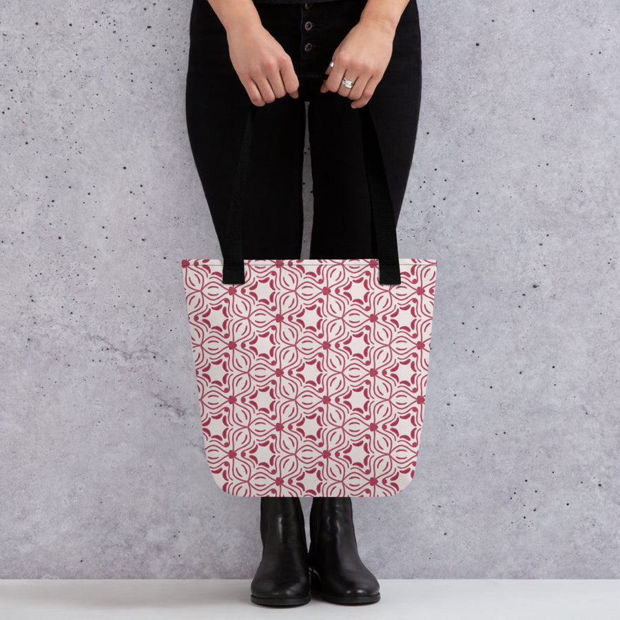 Alison Good Weeds Tote Bag mockup 1