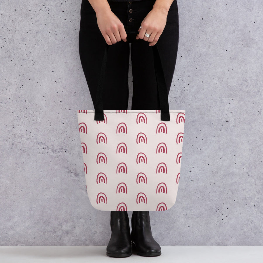 Alison Good Days Only Tote Bag mockup 1