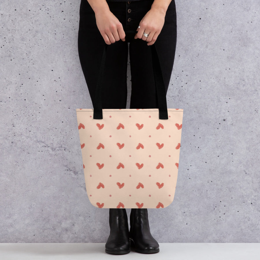 Delicate Romance 1 Tote Bag mockup 1