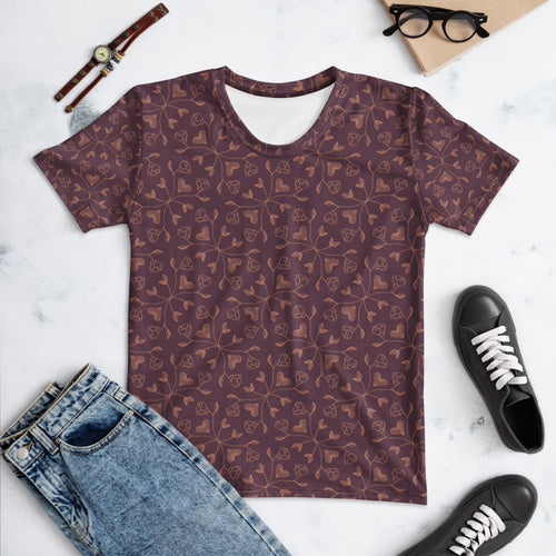 Zinque 2 AOP Women's T-Shirt mockup 1 pattern preview