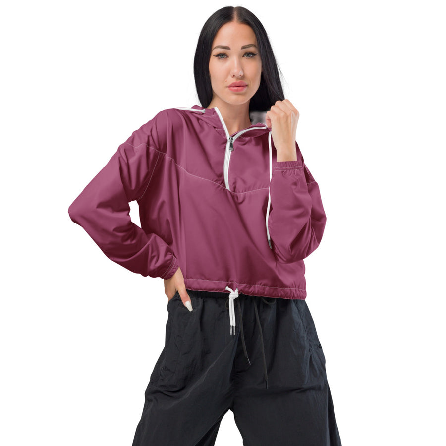 Eccentric Disco Cropped Windbreaker