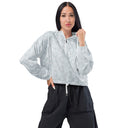 Corsets and Crinolines Cropped Windbreaker