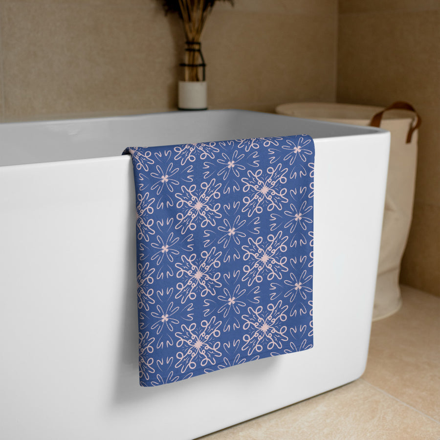 Wild Hearts Beach Towel mockup 1