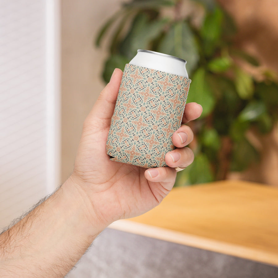 Dotwork Scatter Can Cooler mockup 1