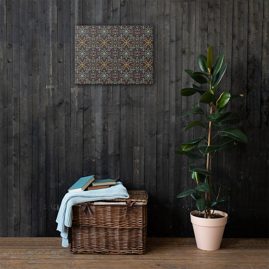 Disco Stripe Canvas mockup 1
