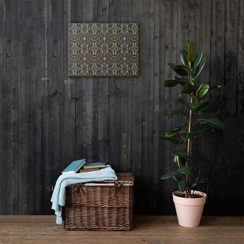 Dark Folk Eye Canvas mockup 1 pattern preview