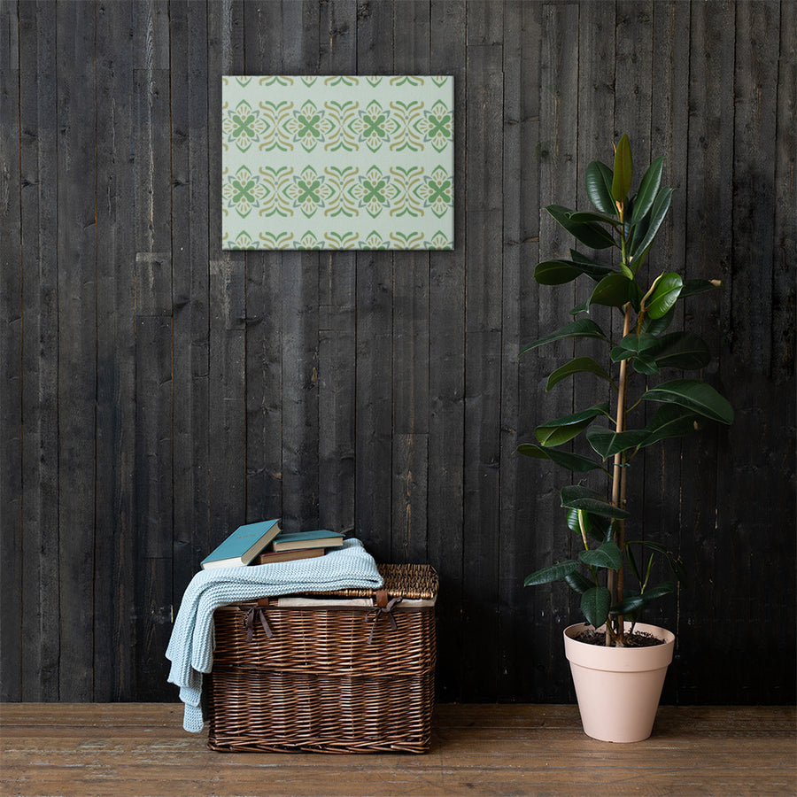 Olive Butterfly Canvas mockup 1
