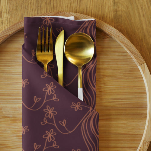 Zinque 4 Cloth Napkin Set mockup 1 pattern preview