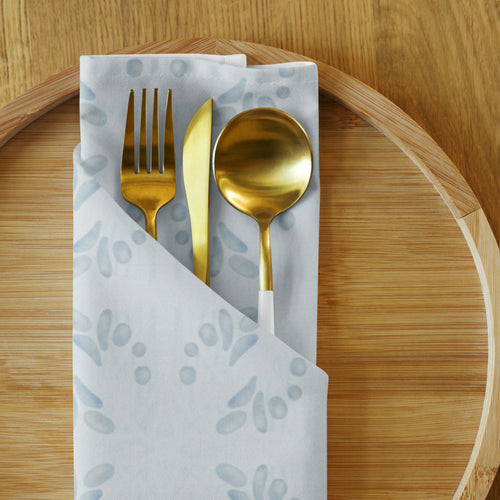 Misty Damsel Tea And Biscuits Cloth Napkin Set mockup 1 pattern preview