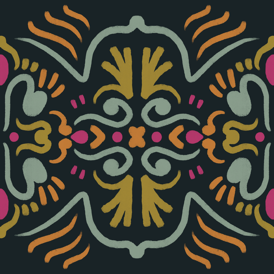 Folk Totem AOP Leggings mockup 2