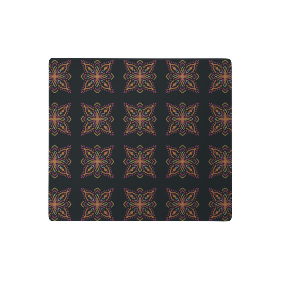 Golden Ikat Star Mouse Pad mockup 1