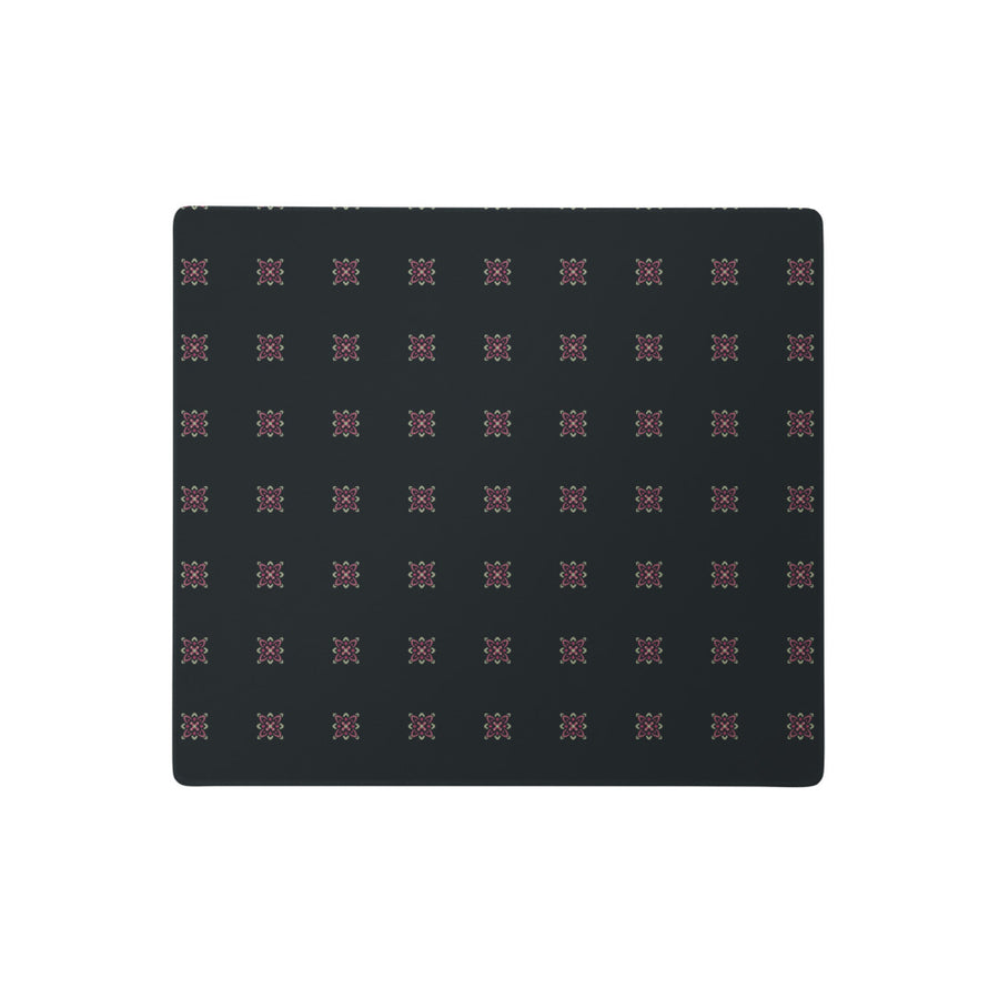 Pink Dot Flower Mouse Pad mockup 1