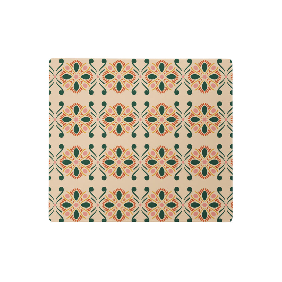 Forest Butterfly Tile Mouse Pad mockup 1