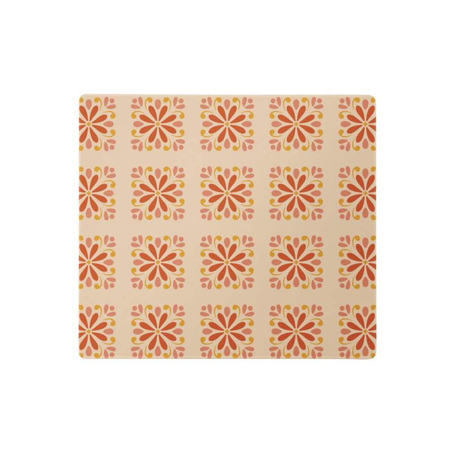 Folk Daisy Mouse Pad mockup 1