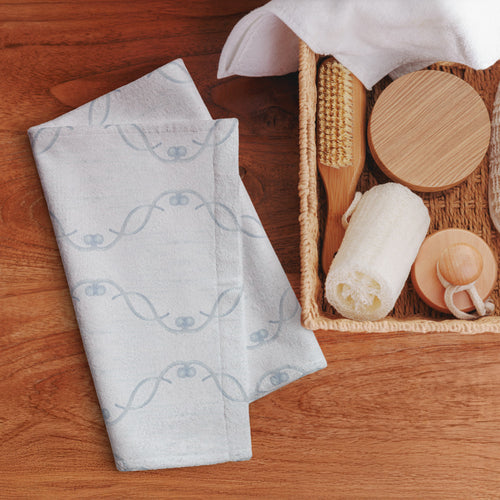 Misty Damsel The Vines Know Hand Towel mockup 1 pattern preview