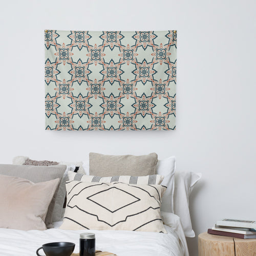 Star Souk Wall Tapestry mockup 1 pattern preview