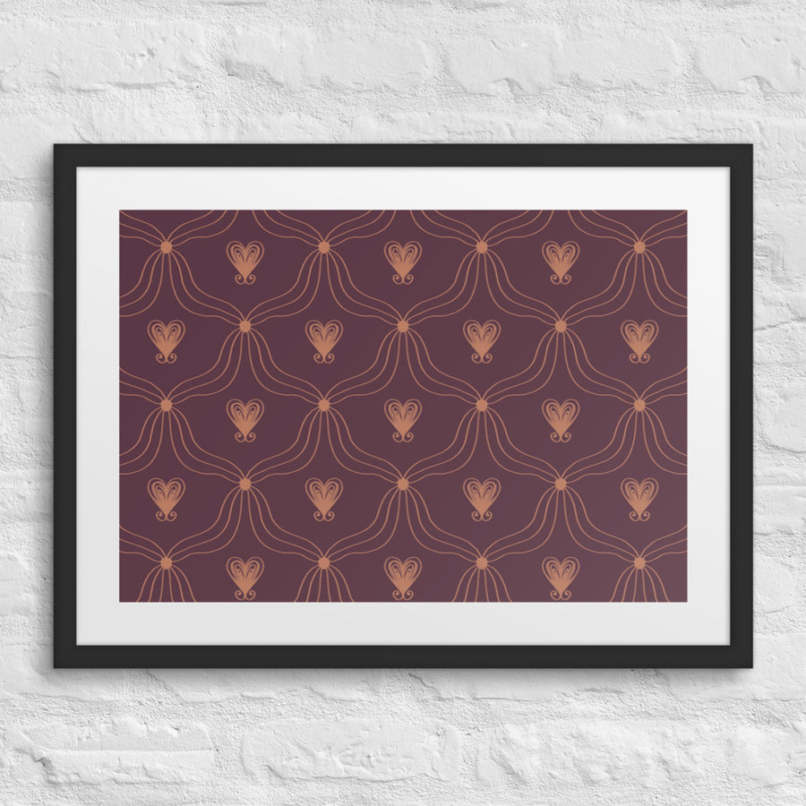Zinque 1 Matted Framed Poster mockup 1